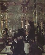 Sir William Orpen The Cafe Royal in London (nn03) oil painting on canvas
